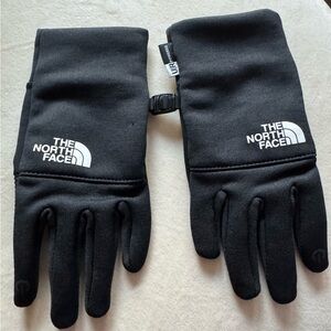 The North Face Kids Black Fleece Gloves